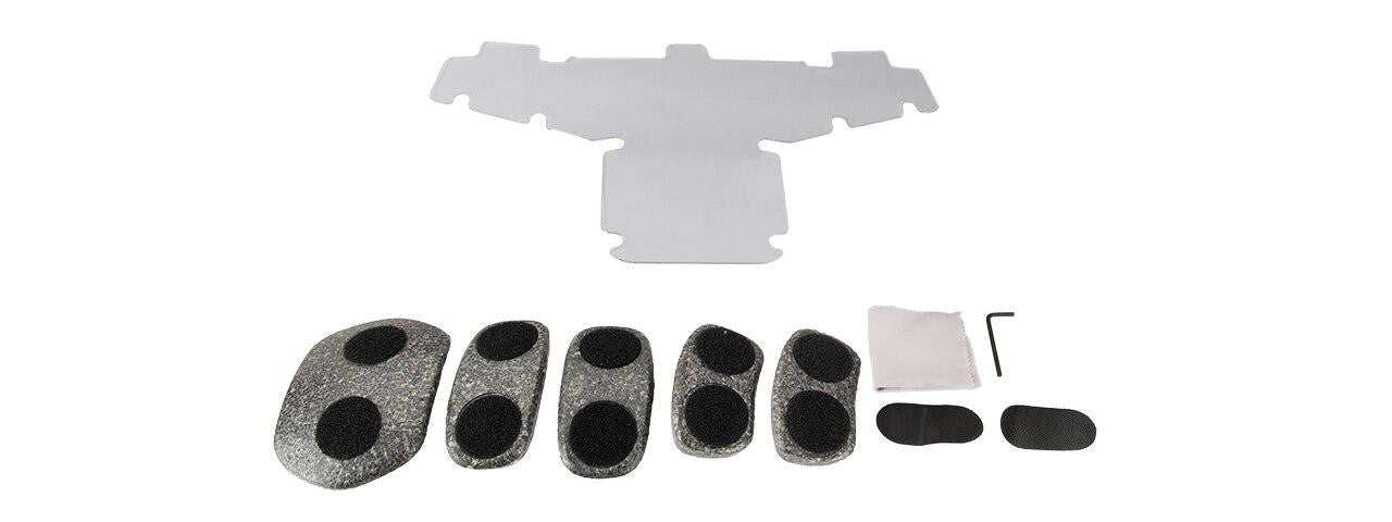 Interstellar Battle Trooper Full Face Airsoft Helmet, Tan