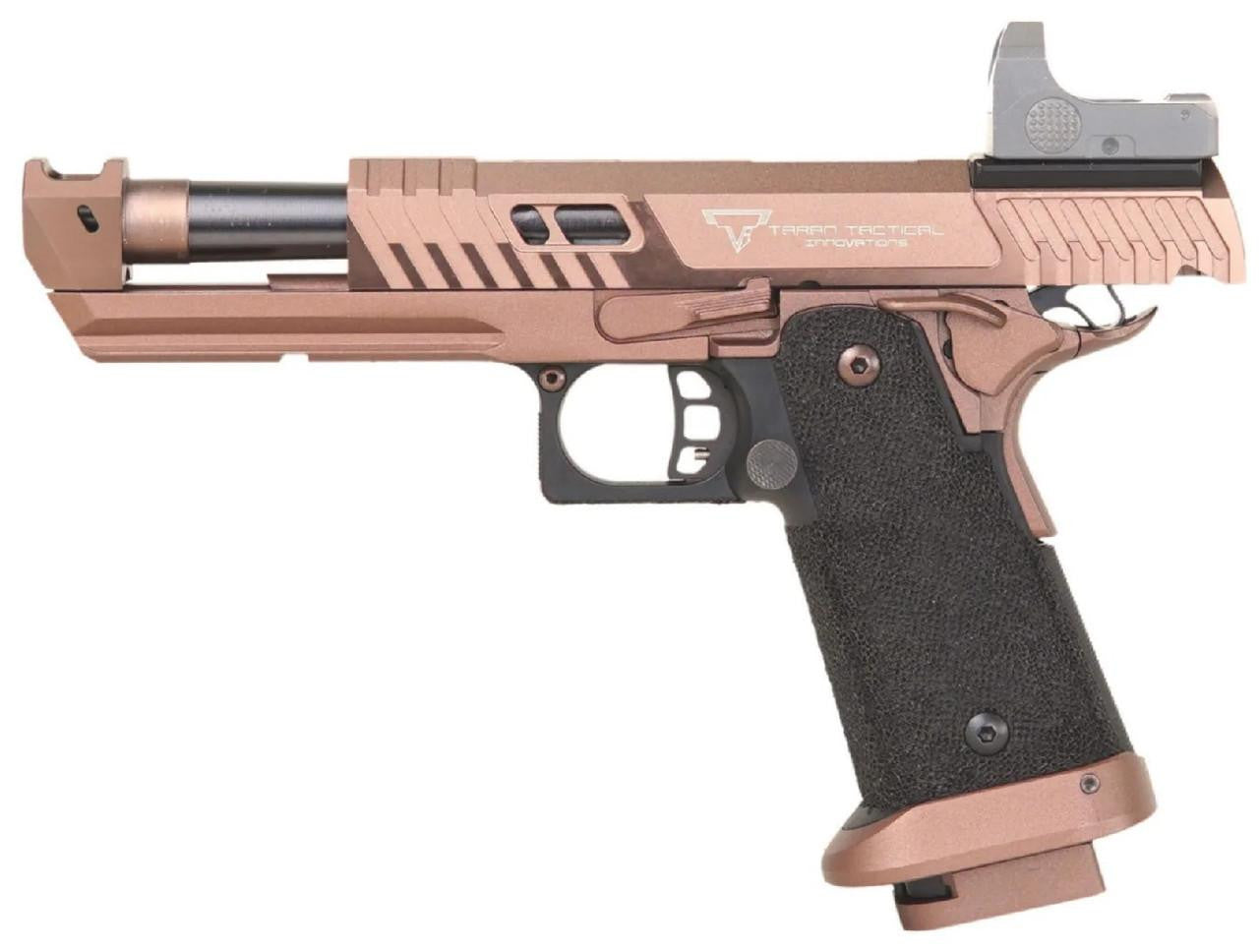 JAG Arms TTI Sand Viper HIGH GRADE Hi Capa GBB Airsoft Pistol, Two-Tone