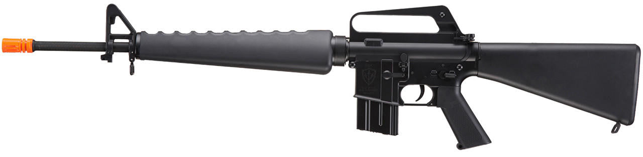 Jag Precision E&C Full Metal Vietnam M16 Airsoft Gun, Black