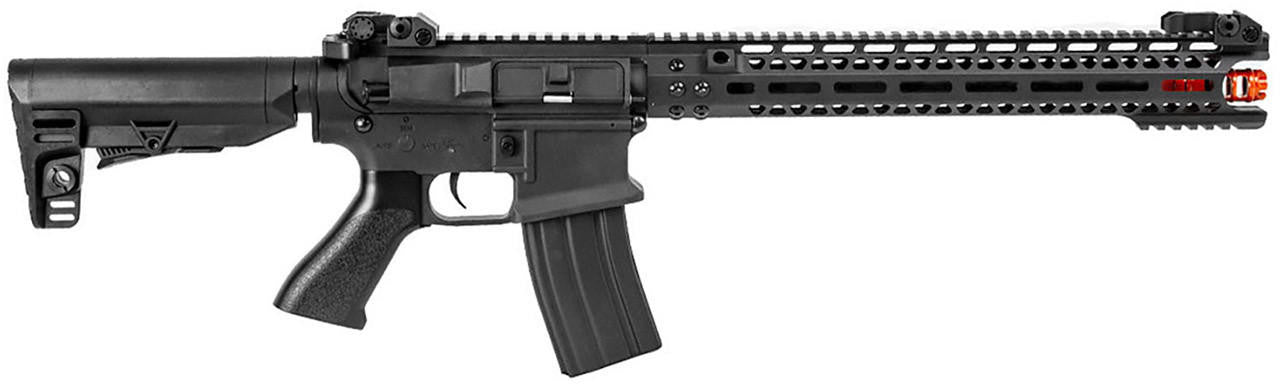 JG Golden Eagle 15" M4 M-LOK AEG Airsoft Rifle, Black