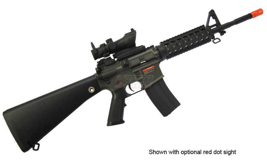 JG M16 RIS Sportline Airsoft Rifle, Black