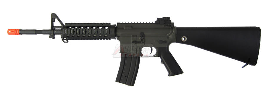 JG M16 RIS Sportline Airsoft Rifle, Black