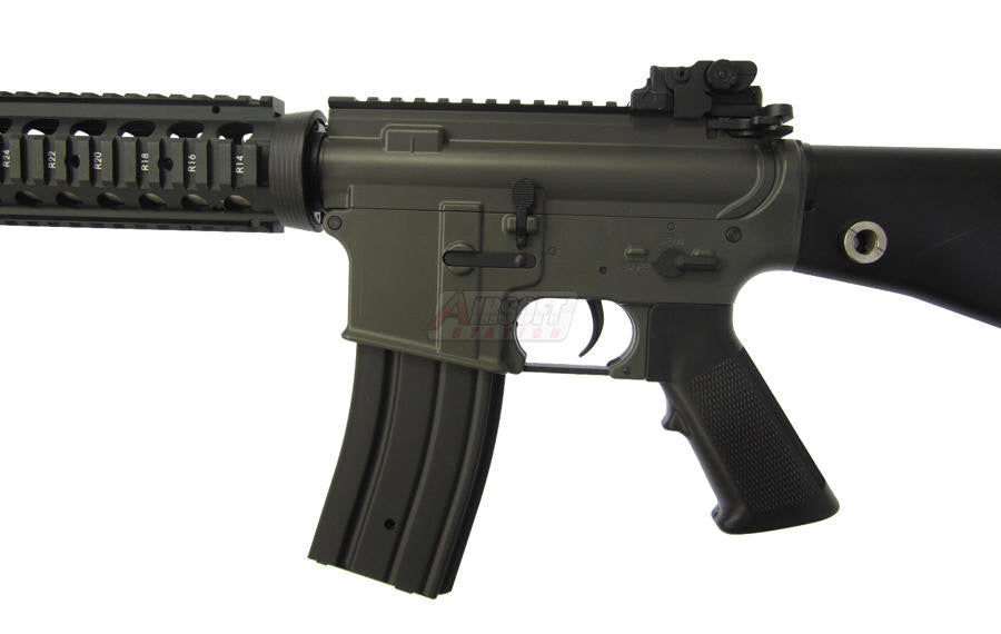 JG M16 RIS Sportline Airsoft Rifle, Black