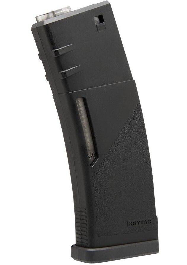 Krytac 150rd Mid-Cap M4 Magazine, Black