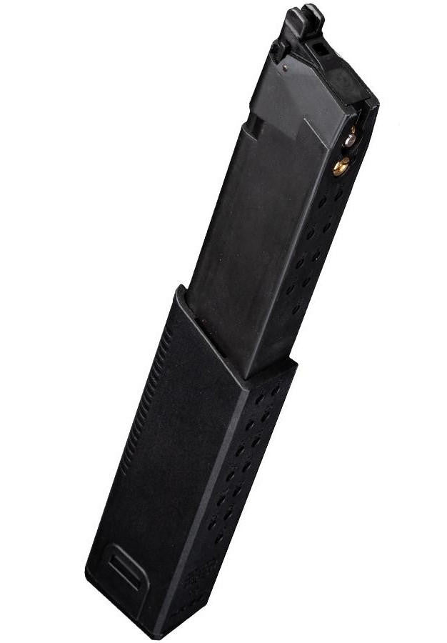 Krytac 60rd Magazine for Vector Gas Blowback Airsoft SMGs, Black