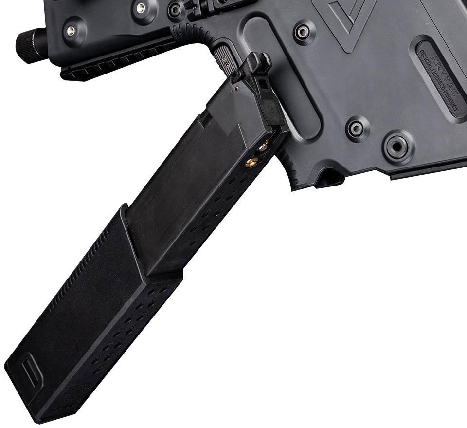 Krytac KRISS Vector Gas Blowback SMG Airsoft Rifle, Black