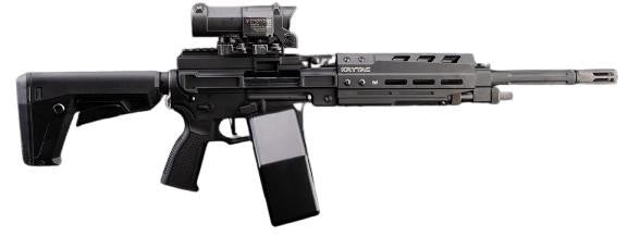 KRYTAC Trident LMG-M Enhanced M-LOK Airsoft AEG Light Machine Gun, Black