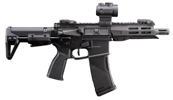 KRYTAC Trident MK3 PDW-M Airsoft AEG Rifle, Black