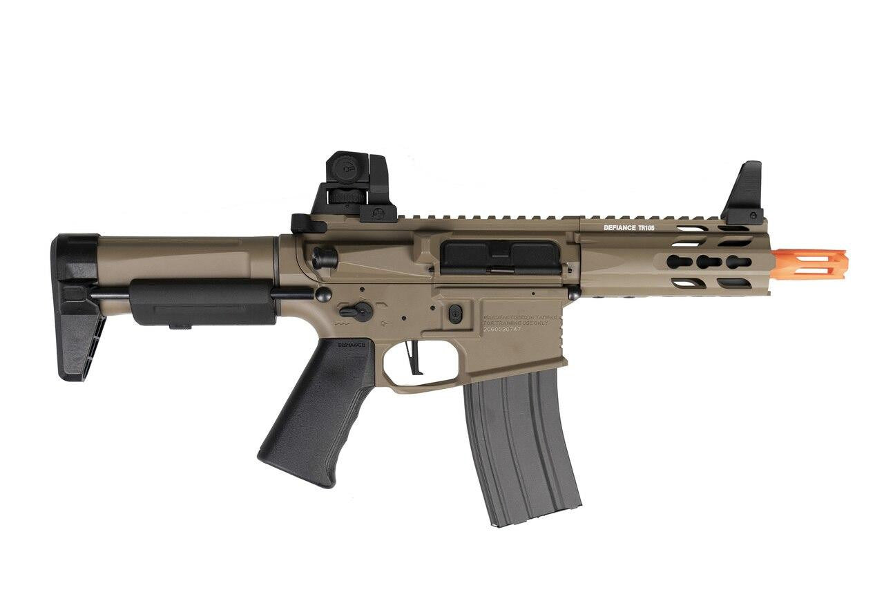 Krytac Trident PDW MK2 CQB AEG Airsoft Rifle, Tan/FDE