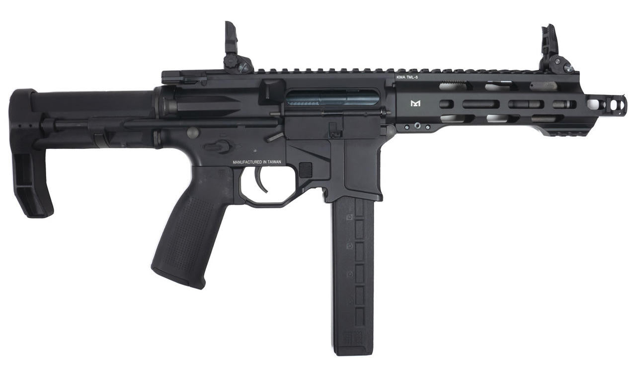 KWA 2.5+ QRF MOD.3 Airsoft AEG Rifle, Black