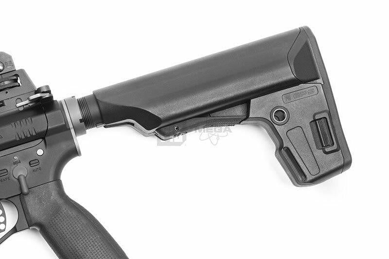 KWA PTS Mega Arms MKM AR-15 CQB Gas Airsoft Rifle, Black