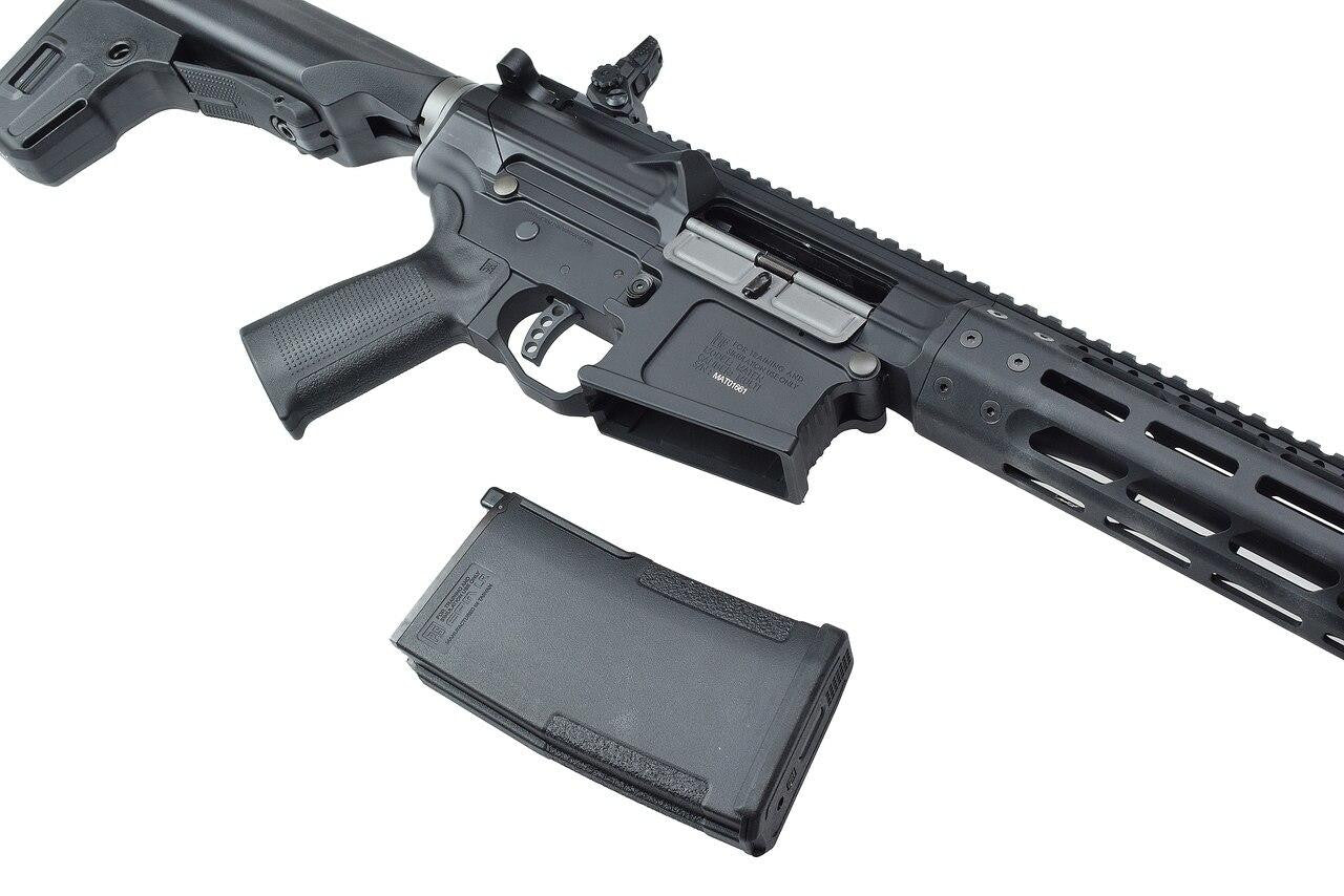 KWA PTS Mega Arms MML MATEN Gas Blowback Airsoft Rifle .308, Black