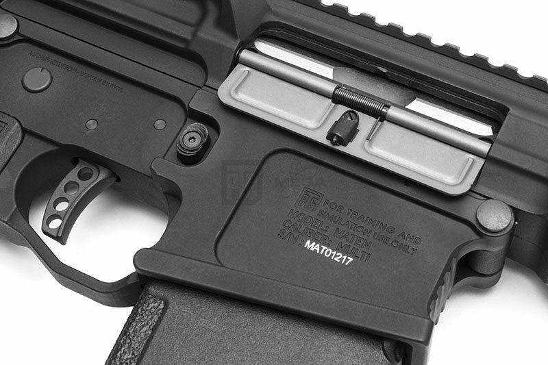 KWA PTS Mega Arms MML MATEN Gas Blowback Airsoft Rifle .308, Black