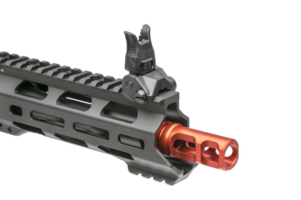 KWA QRF Series MOD 2 Pistol Caliber Carbine Airsoft Rifle, Black