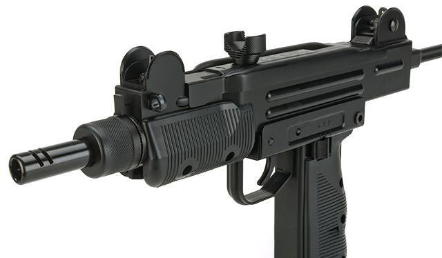 KWC Full Metal CO2 Powered Full Auto 4.5mm Mini Uzi Air Gun, Black