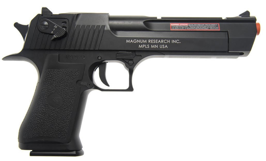 KWC Magnum Research Desert Eagle .50AE Full Auto Co2 Airsoft Pistol, Black