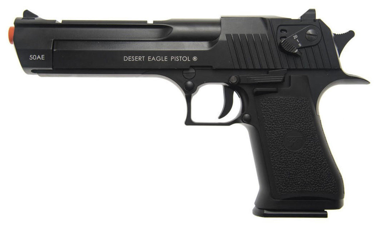 KWC Magnum Research Desert Eagle .50AE Full Auto Co2 Airsoft Pistol, Black