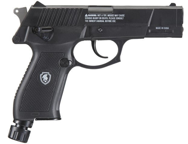 Lancer Defense Scorpion .50 Cal CO2 Powered Less Lethal Defense Air Pistol, Black
