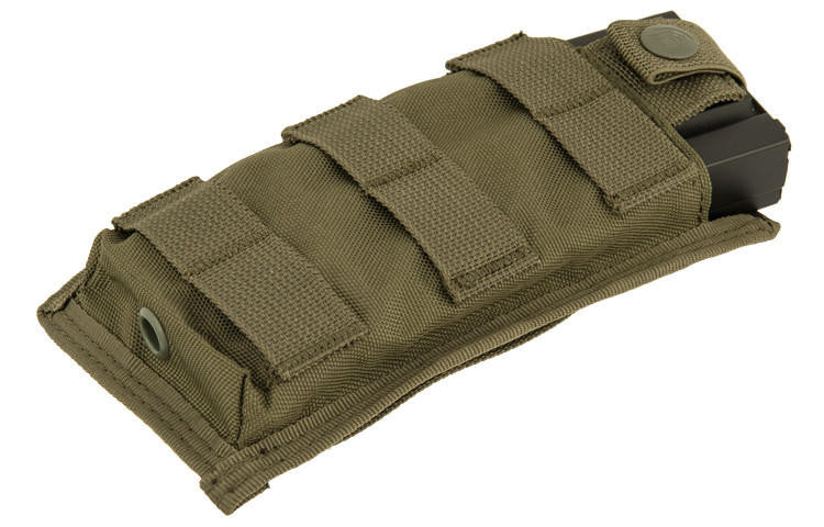 Lancer Tactical 1000D Nylon Single Molle Pouch, OD