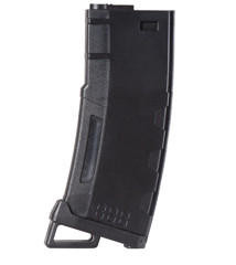Lancer Tactical 130 Round High Speed Mid-Cap M4 Airsoft Magazine, Black