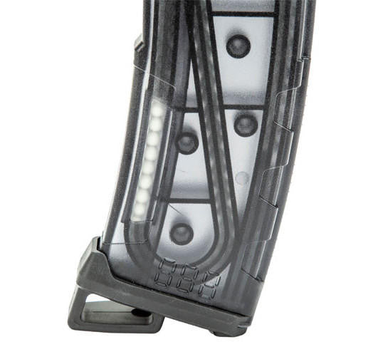 Lancer Tactical 130 Round High Speed Mid-Cap M4 Airsoft Magazine, Smoke