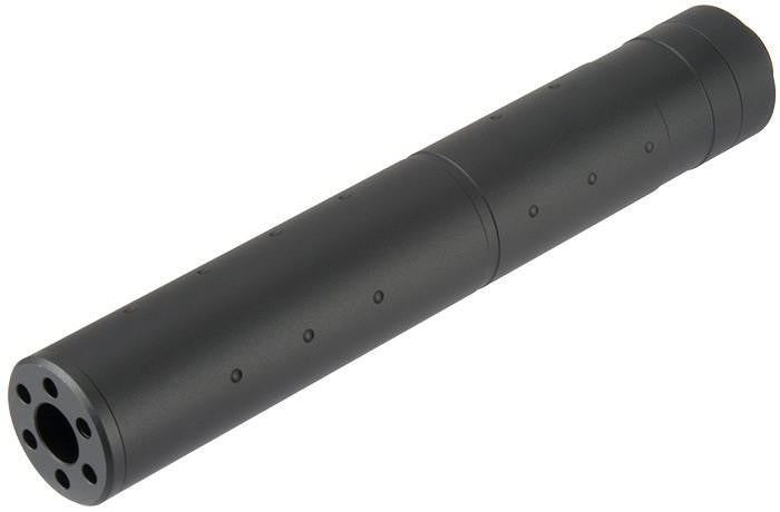 Lancer Tactical 195mm Aluminum Dot Mock Suppressor, Black