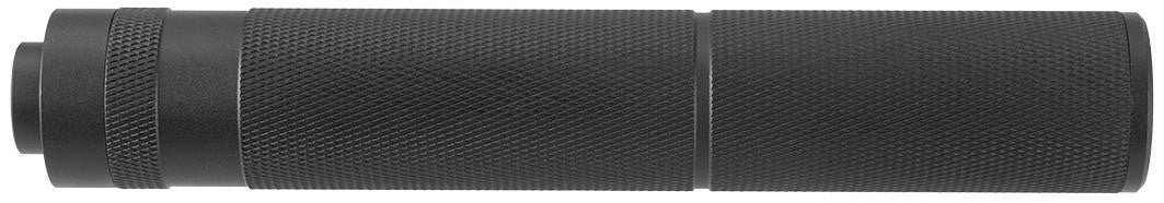 Lancer Tactical 195mm Knurled Aluminum Mock Suppressor, Black