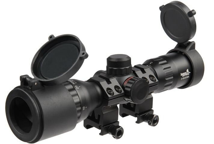 Lancer Tactical 3-9x32 AOL MIL-DOT Rifle Scope
