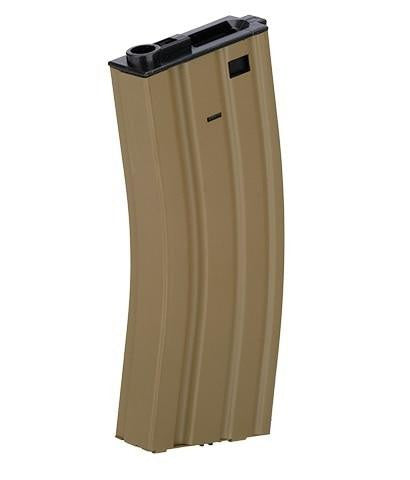 Lancer Tactical 300 Round Metal M4 High Capacity Magazine, Gen 2, Tan