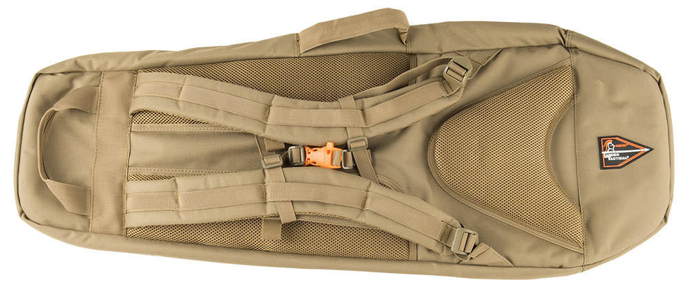Lancer Tactical 35" Backpack V. 1 Padded Rifle Bag, Tan