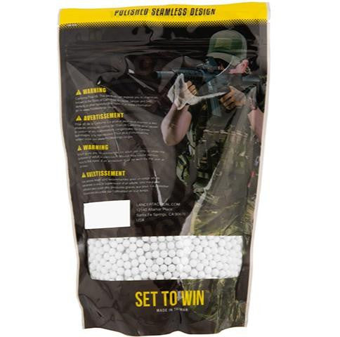 Lancer Tactical 3570 Round Bio 0.28g Streamline Competition Grade Outdoor Tracer Airsoft BBs, Green
