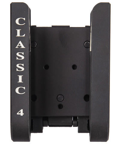 Lancer Tactical 4pc Shotgun Shell Carrier w/ Belt Clip, Black