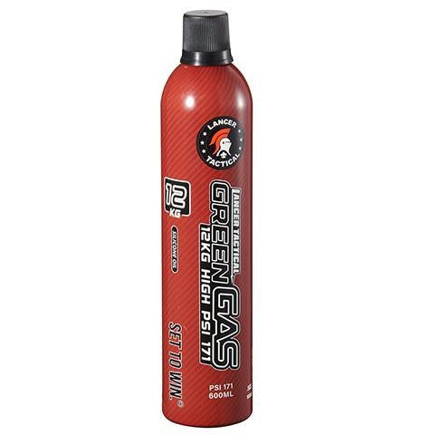 Lancer Tactical 600ML Green Gas Classic (with Oil) 12KG