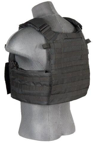 Lancer Tactical 6094 Plate Carrier Vest, Black