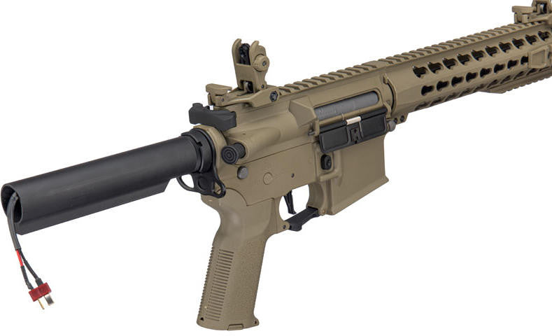 Lancer Tactical 7" M-LOK M4 AEG Airsoft Rifle, Gen 3, Tan