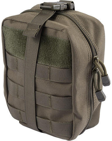 Lancer Tactical Airsoft Admin Pouch w/ Molle, OD Green