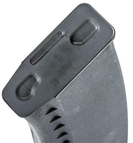 Lancer Tactical AK-74M AEG Airsoft Rifle, Skeleton Foldable Stock, Black