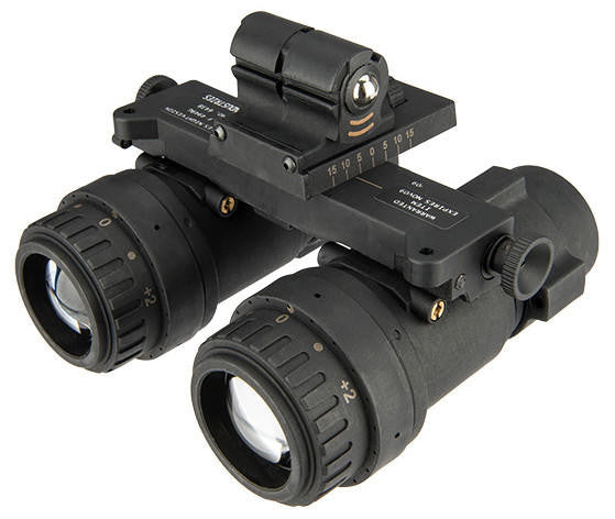 Lancer Tactical AVS-9 Dummy NVG Goggles, Black