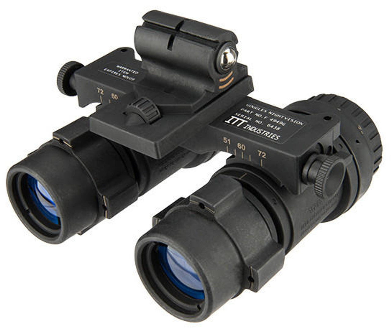 Lancer Tactical AVS-9 Dummy NVG Goggles, Black