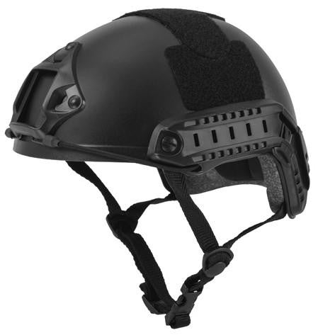Lancer Tactical Basic Version Ballistic Helmet, Black