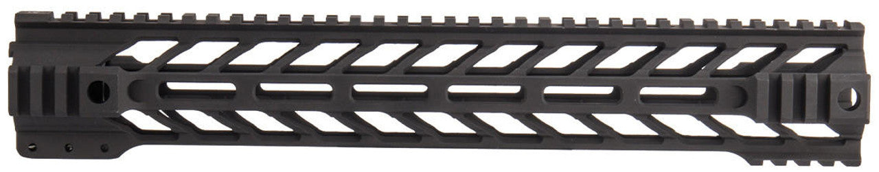 Lancer Tactical Battle Hawk M-LOK Rail Handguard System 14", Black