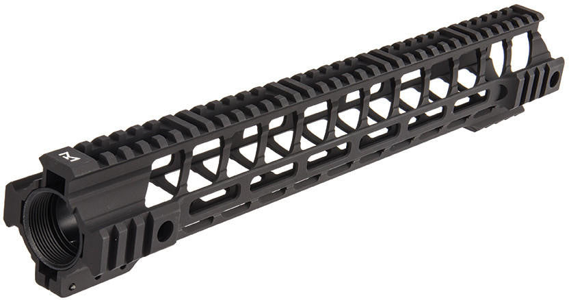 Lancer Tactical Battle Hawk M-LOK Rail Handguard System 14", Black