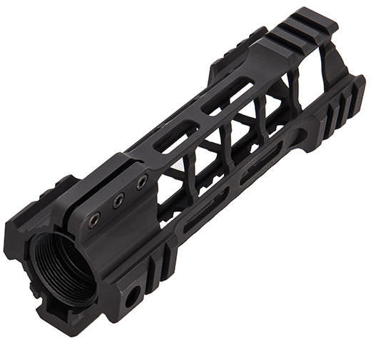 Lancer Tactical Battle Hawk M-LOK Rail Handguard System 7", Black