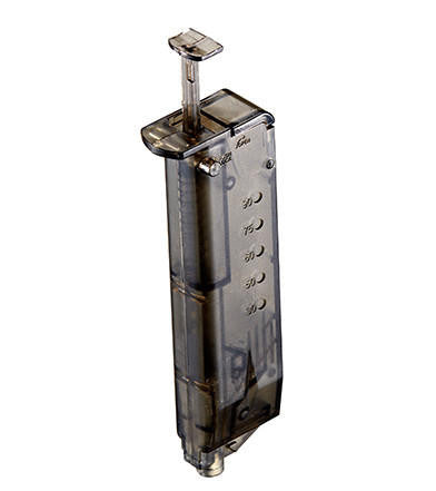 Lancer Tactical Battle X Machine Pistol Airsoft AEG Rifle, Black