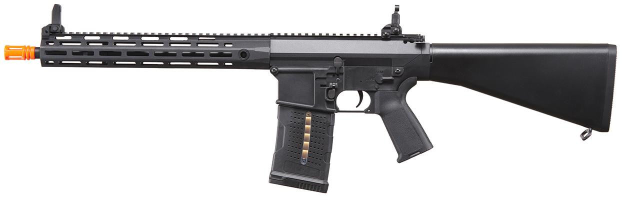 Lancer Tactical Battleaxe AEG Airsoft Rifle w/ Fixed Stock & MLOK Handguard, Black