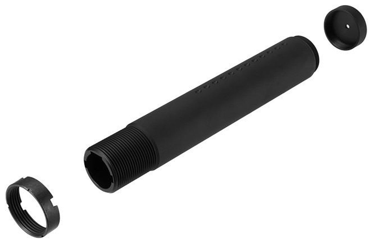 Lancer Tactical Blade Stock Buffer Tube for M4 / M16 Airsoft AEGs, Black