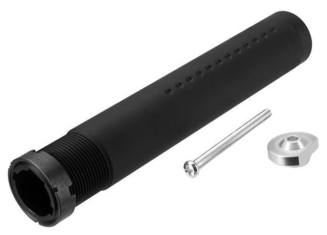 Lancer Tactical Blade Stock Buffer Tube for M4 / M16 Airsoft AEGs, Black