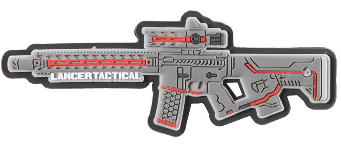 Lancer Tactical Blazer 13" M-LOK Proline Series M4 Airsoft Rifle with Delta Stock & Mock Suppressor, Two-Tone