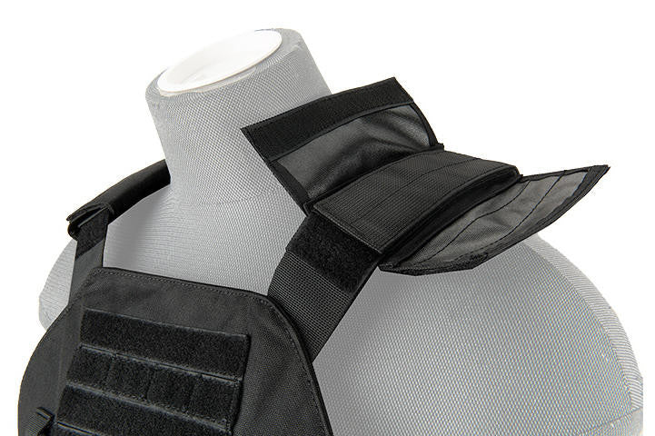 Lancer Tactical Buckle Up Version Airsoft Tactical Vest, Black