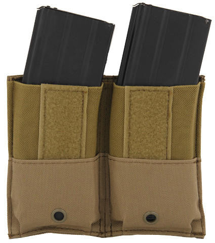 Lancer Tactical Dual Inner Mag Pouch For CA-313B, Tan